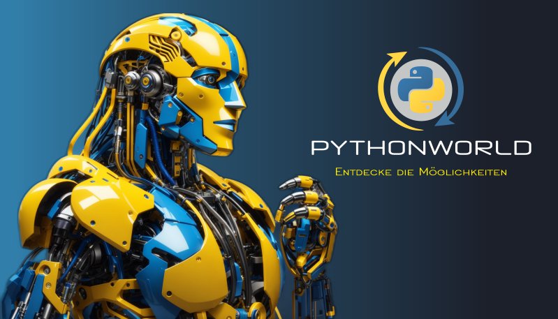 Android mit pythonworld Logo